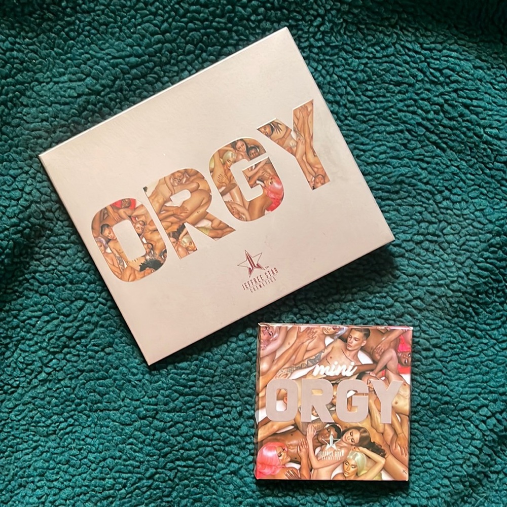 Jeffree Star Cosmetics Orgy + Mini Orgy Palette